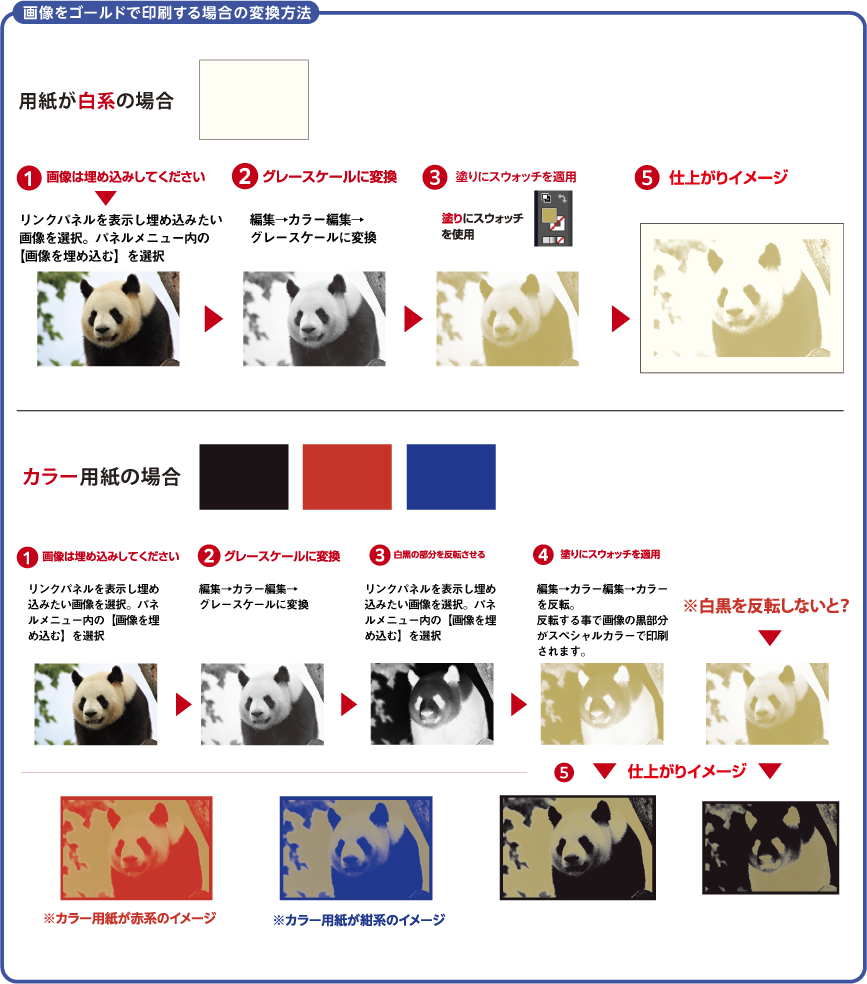 ゴールド印刷