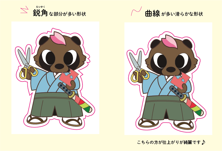 カット形状